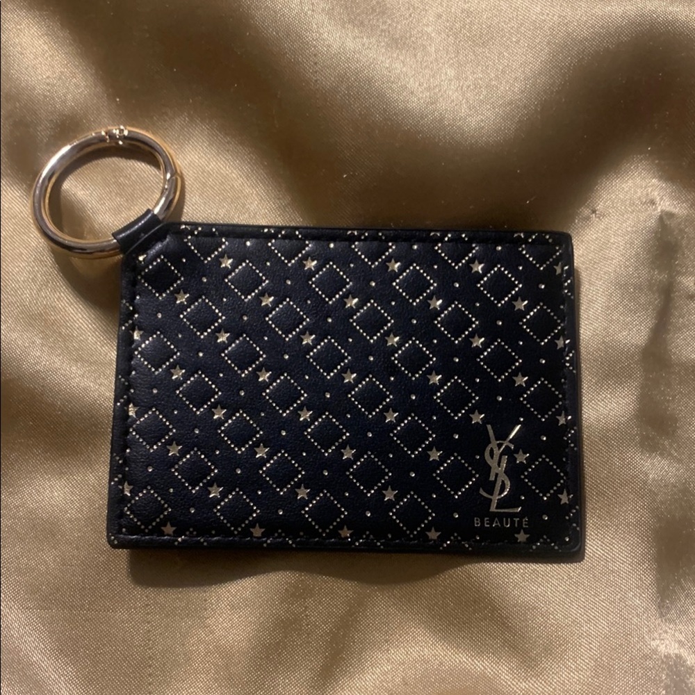 YSL Beauté Black & Gold Mirror Keychain GWP
